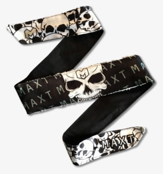 Maxt Skull Paintball Headband - Pile Of Skulls