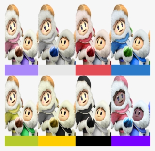 Nanapopossbvswaps - Ice Climbers Alternate Costumes