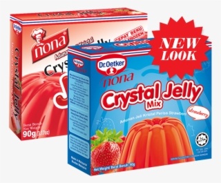 Crystal Jelly Strawberry - Agar Agar Dr Oetker