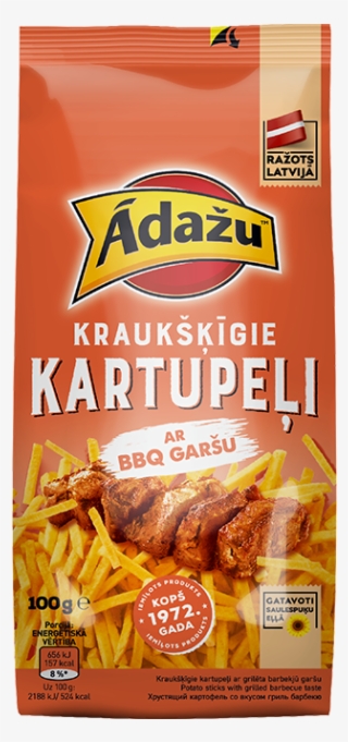 Potato Sticks With Grilled Barbecue Flavour - Whole Grain