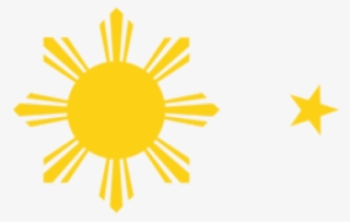 Drawn Star Philippine Flag - Philippine Flag Sun Png