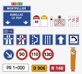Medium Image - French Road Signs