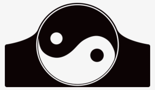 Yin Yang Home Headboard Sticker - Circle