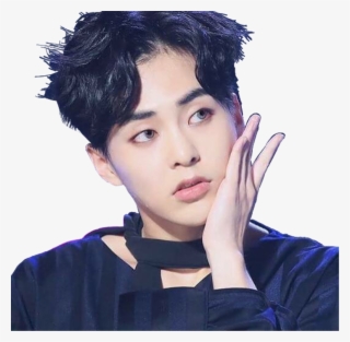 Xiumin Sticker - Xiumin Waved Hair