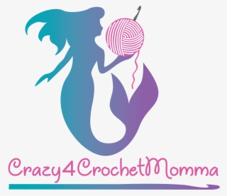 Crazy4crochetmomma - Logotipo Croche