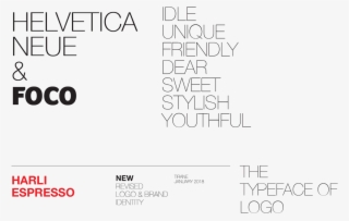 Harli Espresso / New Revised Logo & Brand Identity - Diagram