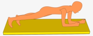 File - Plank Exercise - Svg - Illustration