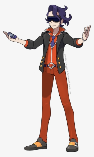 Team Flare Scientist Sycamore He Dresses Like A Glorified - Professor Sycamore Team Flare