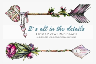 Arrows Hand Drawn - Boho Arrows Clipart