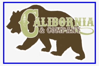 California Bear Png - Poster