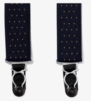 Jackson Dot Navy/yellow - Strap
