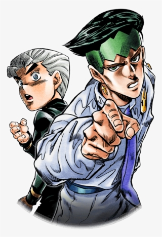 Koichi Hirose Icons - Rohan Kishibe And Koichi Art - 720x800 PNG ...