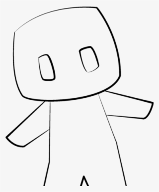 Drawn Minecraft Art - Cartoon