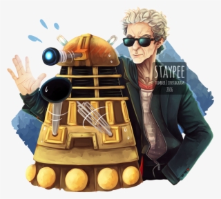 “ The Doctor And A Dalek Explain Explaaaaiiiinnn ” - Poster