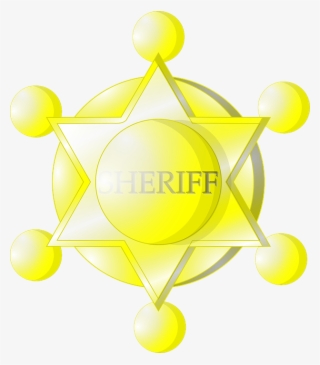 Collection Of Sheriff Badge Clipart - Sheriff
