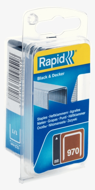 970 Flatwire Staple 6 Mm - Скоби За Такер Тип 4