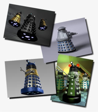 Scenes Created Using Virtual Dalek Models - Lighthouse