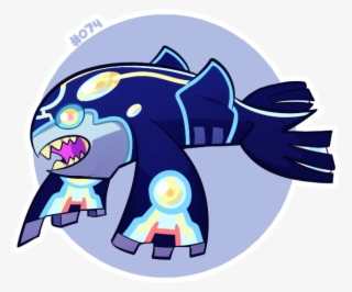 Primal Kyogre - Cartoon