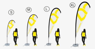 Bandera Lagrima M - Illustration
