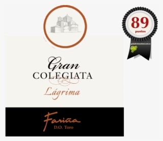 Gran Colegiata Vino De Lágrima - Calligraphy