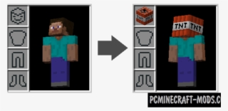 Wearable Blocks Mod For Minecraft - Graphic Design