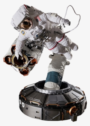 Astronaut Iss Emu Ver Quarter Scale Figure - Astronaut Action Figure