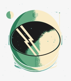 Spaceman Crypto - Astronaut Helmet Logo