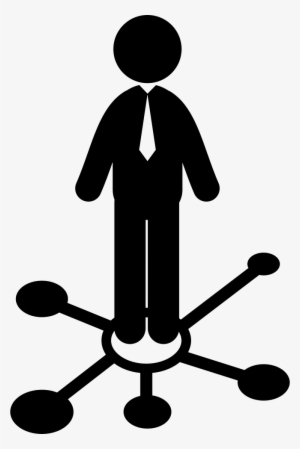 Man Standing On Business Graphic Comments - Stakeholder Png