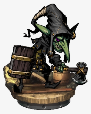 Goblin Thug Ii Figure - Goblin On The Loose Novelty Metal License Plate Lp-8008