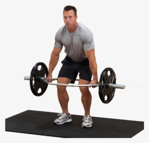 Olympic Shrug Bar - Body Solid Olympic Shrug Bar