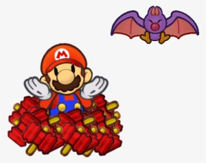 I Remade Mario's Shrug Pose In The Old Art Style - Paper Mario Shrug