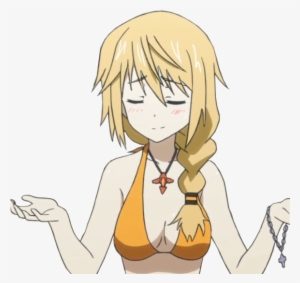 6362646 - >> - Anime Girl Shrugging Shoulders