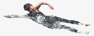 Swimmer Png - Person Swimming Png