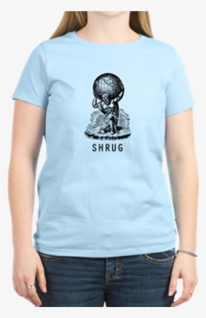 Shrug Bumper Sticker - 5'x7'area Rug