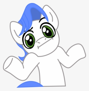 Antonyc Shrug By My Star Seeker - Pony Shrug