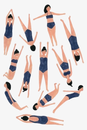 Goodmorning, I Have My Early Birdy Swimming Training - Kate Pugsley Print