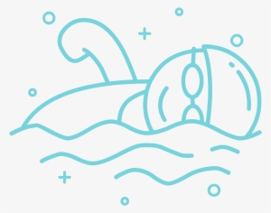 Kids Swim Program - Illustration