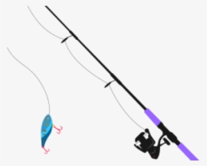 Fishing Rod Clipart Transparent Background - Caña De Pescar Png