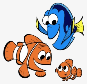 Clipart Freeuse Finding Clip Art Disney Galore Dory - Cartoon Nemo And Dory