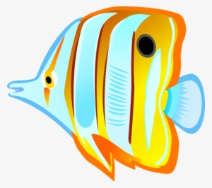 Ocean With Fish Clipart Tropical Fish - Tropical Fish Clipart