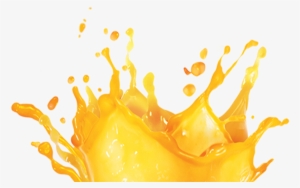 Juice Png Image Hd - Yellow Water Splash Png
