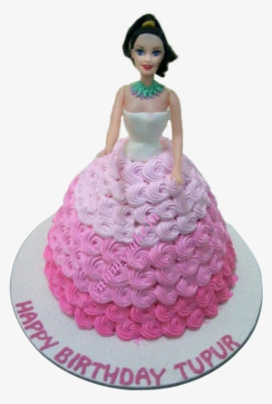 Barbie Doll - Birthday Cake Doll Png