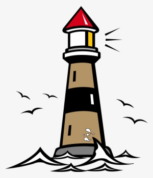 Clip Transparent Download Clip Art On Gorgeous Pinterest - Lighthouse Clipart Black And White