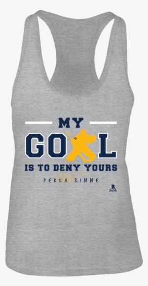 My Goal Is To Deny Yours Pekka Rinne Shirt - Woman