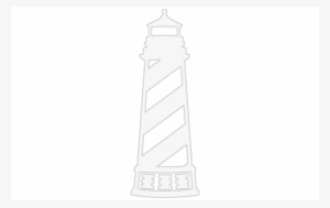 Banner Free Library Lighthouse - Lighthouse Black And White Clipart