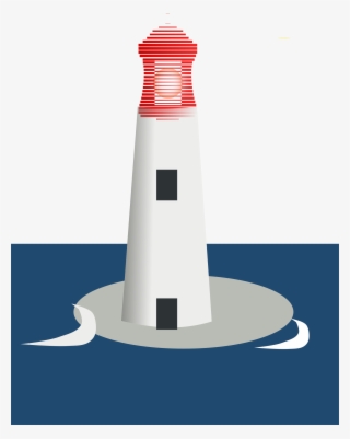 This Lighthouse Clip Art Free Clipart Images - Mercusuar Hitam Putih Png