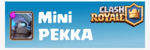 Mini-pekka - " - Clash Royale Clash Of Clans Birthday 1/2 Size Frosting