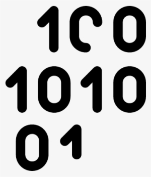 Binary Code Vector - Binario Icono