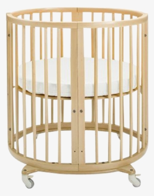 Stokke Oval Mini Crib - Stokke Sleepi Crib Natural