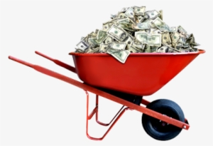 Pile Of Money Psd36108 - Wheelbarrow Full Of Cash